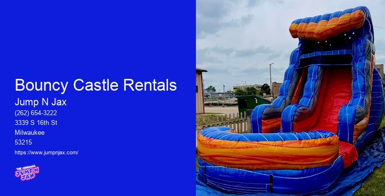 Inflatable Play Equipment Rental