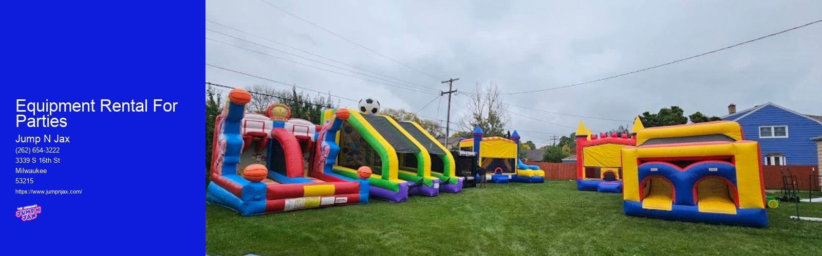 Equipment Rental For Parties