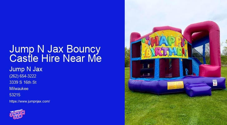 Jump N Jax Inflatable Rentals Near Me