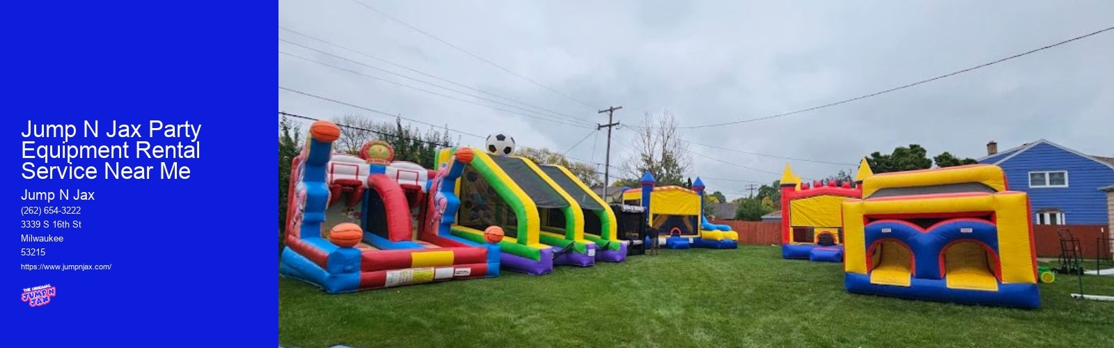 Jump N Jax Party Equipment Rental Service Near Me